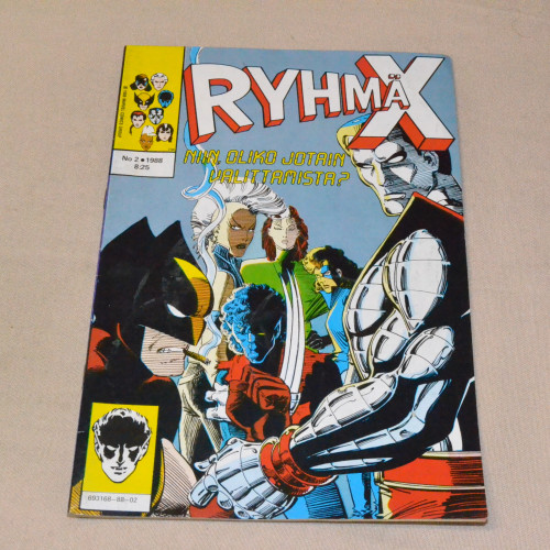 Ryhmä-X 02 - 1988
